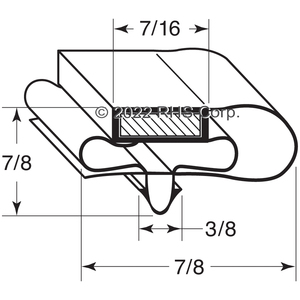 MAXX COLDGASKET, MAG 24-1/ X 61 OD GRAY