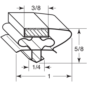 ATOSAGASKET, 25-3/8" X 53-1/2" OD