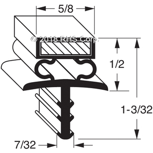 BALLYGASKET, 19-3/4" X 31-1/2" SV