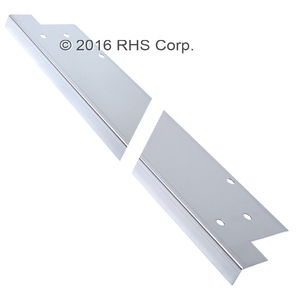 BALLYSTOP PLATE, S/S 36" X 4-1/2"