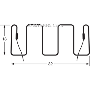 BALLYHEATER, DRAIN PAN 230V 500W