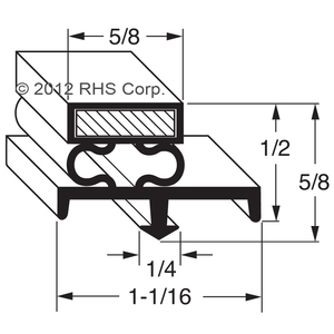 HOSHIZAKIGASKET, 23-3/4" X 61-1/4"