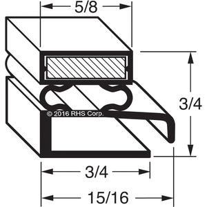 FOOD WARMING EQUIPMENTGASKET, 26" X 48"