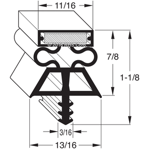 CROWN TONKAGASKET 38" X 79" O.D