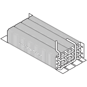 CONTINENTALEVAPORATOR COIL, 4" X 7" X 22-1/2"