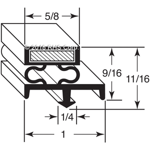 DUKEGASKET, 7-1/2" X 23-7/8" OD
