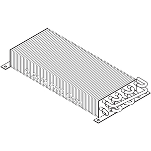 DUKEEVAPORATOR COIL, 2-1/4" X 8-1/4" X 14"