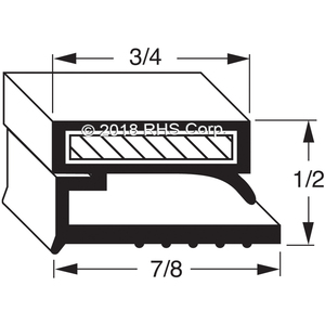 IMPERIAL BROWNGASKET, 35-1/4" X 73"