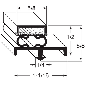 INTERNATIONAL COLD STORAGEGASKET, 31-3/8" X 73-1/2"