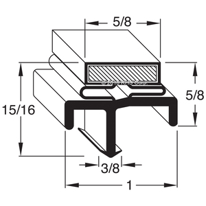 AMERICAN PANELGASKET 38-1/4" X 78-1/2", 3S