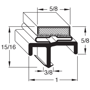 AMERICAN PANELGASKET, 34-1/2" X 84-1/2", O.D.