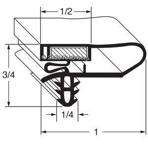 HUSSMANNGASKET, 29-3/4" X 72-3/4" -GJ-