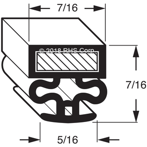 HUSSMANNGASKET, 31-3/4" X 59-1/2"