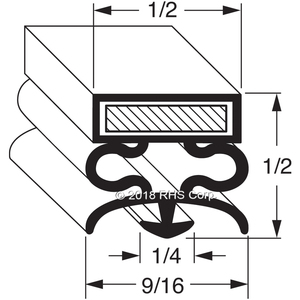 RHSGASKET, 26" X 58-1/4" -GJ-