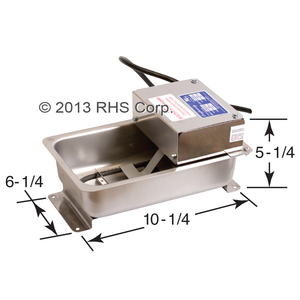 FISHERCONDENSATE PAN, 120V, 400W, 1-3/4 QT