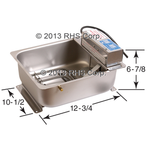 FISHERCONDENSATE PAN, 208V, 1000W, 7-1/2 QT