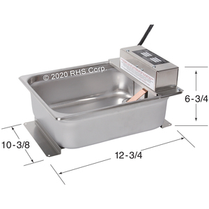 BIRMINGHAMCONDENSATE PAN, 208V, 1000W, 6-3/4 QT