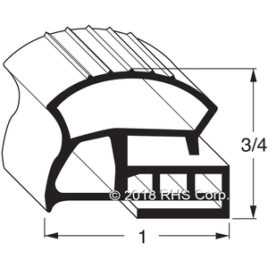 FOSTERGASKET, 21-1/2" X 32-1/4" -SV-