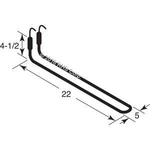 GLENCOHEATER, 115V 100W DRAIN PAN