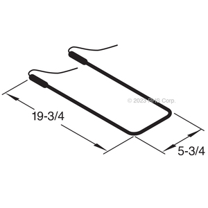 GLENCOHEATER, 115V 100W DRAIN PAN