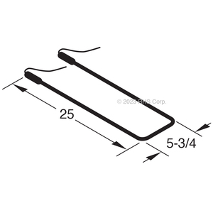 GLENCOHEATER, 115V 100W DRAIN PAN