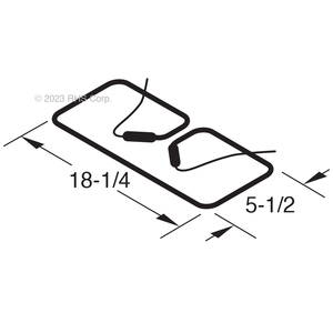 GLENCOHEATER, 115V 100W DRAIN PAN