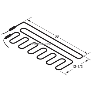 GLENCODEFROST HEATER, 230V, 600W