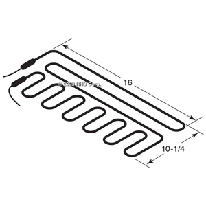 GLENCODEFROST HEATER, 115V, 400W