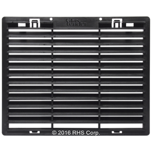 GLASTENDERGRATE, BLACK PLASTIC