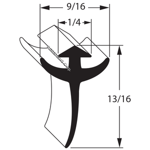 GLASTENDERGASKET, 33-1/2" WIPER