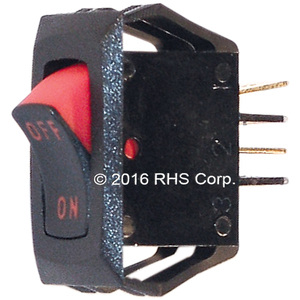 GLASTENDERSWITCH, ROCKER, ON/OFF