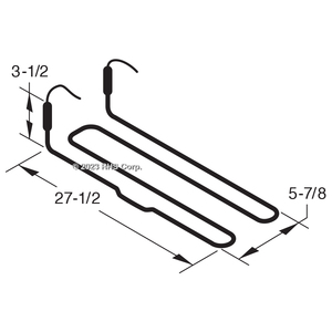 HOBARTDEFROST HEATER, 230V, 1240W