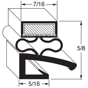 HOBARTGASKET, 24-1/2" X 29-5/8"