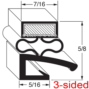 HOBARTGASKET, 30-1/2" X 69-5/8" 3S