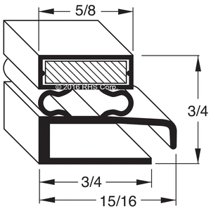 LEERMAG GASKET, 32-5/8" X 76-1/2"