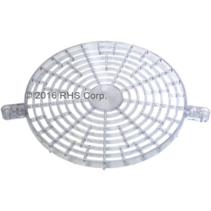 LEERFAN GUARD, 6-3/8" DIA, 7-9/16" SCR