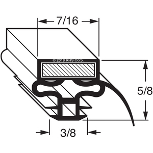 MASTER-BILTGASKET, 25-1/2" X 25-1/2" O.D.