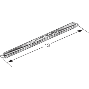 JORDON-FOGELSPRING, 13", 3/16" DIA.