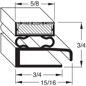 NORLAKEGASKET, 21-13/16" X 23-5/16"