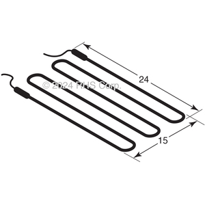 NORLAKECOIL DEFROST HEATER, 240V, 1350W