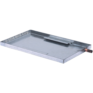 NORLAKEEVAPORATOR DRAIN PAN, 6-1/2" X 10" X 1/2"