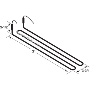 NORLAKEDEFROST HEATER, 120V, 325W