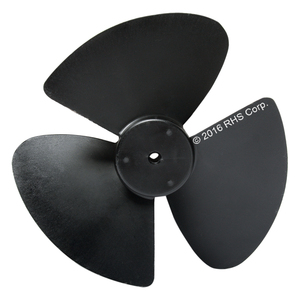 NORLAKEFAN BLADE, 5-7/8" CW, 3 WING, BLACK