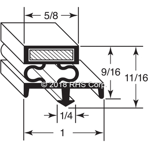 NORLAKEGASKET, 22-3/4" X 26-3/4" O.D.