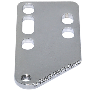 SILVER KINGHINGE, TOP FLAT PLATE, STEEL