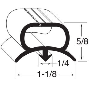 SILVER KINGGASKET, 17" X 35-3/8 4S COMP S