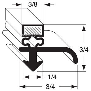 SILVER KINGGASKET, 8-3/8 X 40-5/8 GJ