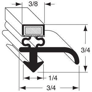 SILVER KINGGASKET, 12-1/2" X 28-3/4" MAG