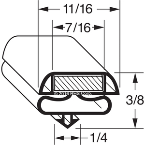 ANTHONYGASKET, 22-5/8" X 64-5/8" O.D.