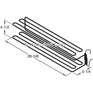 VICTORYDEFROST HEATER, 115V, 560W